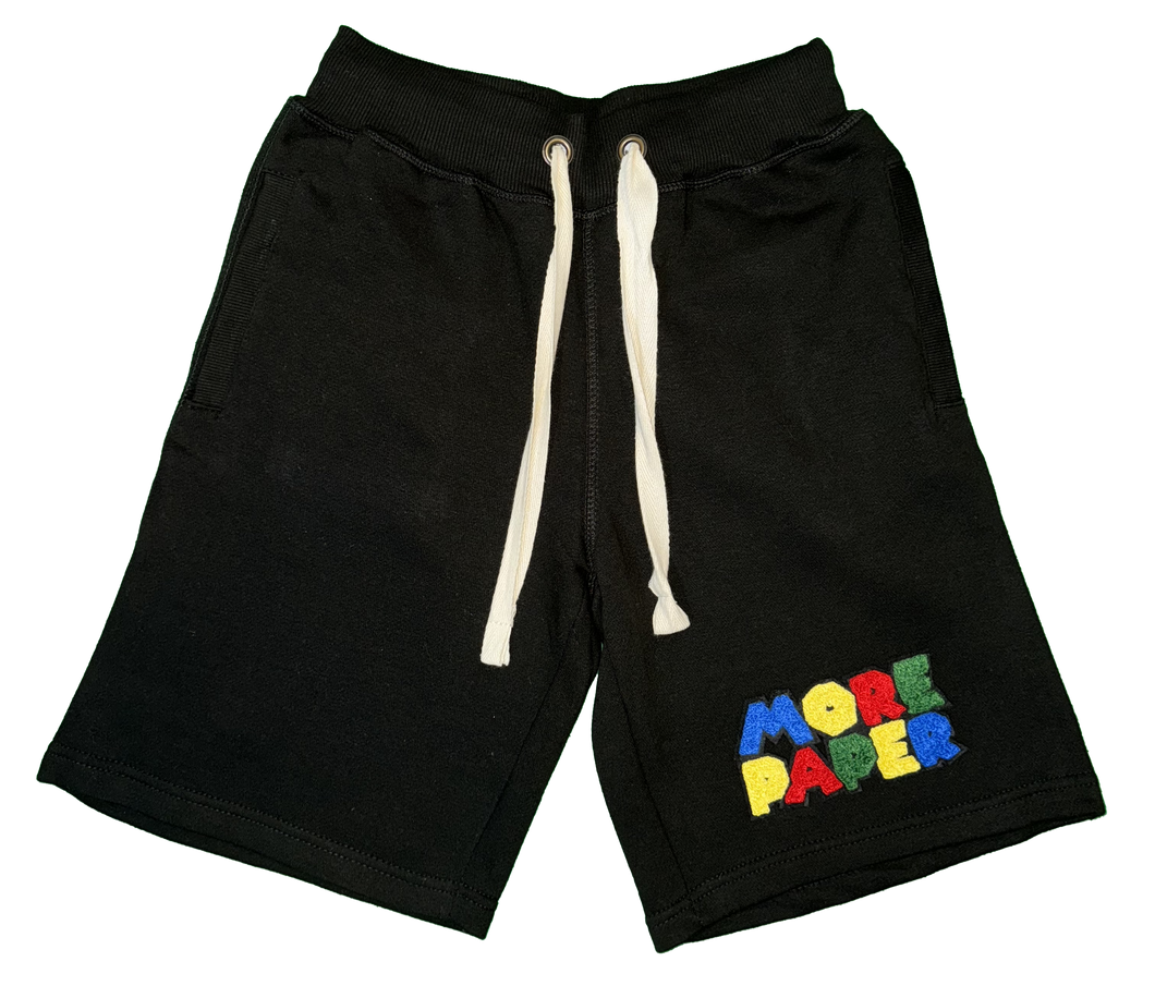 SuperPaper Shorts Black