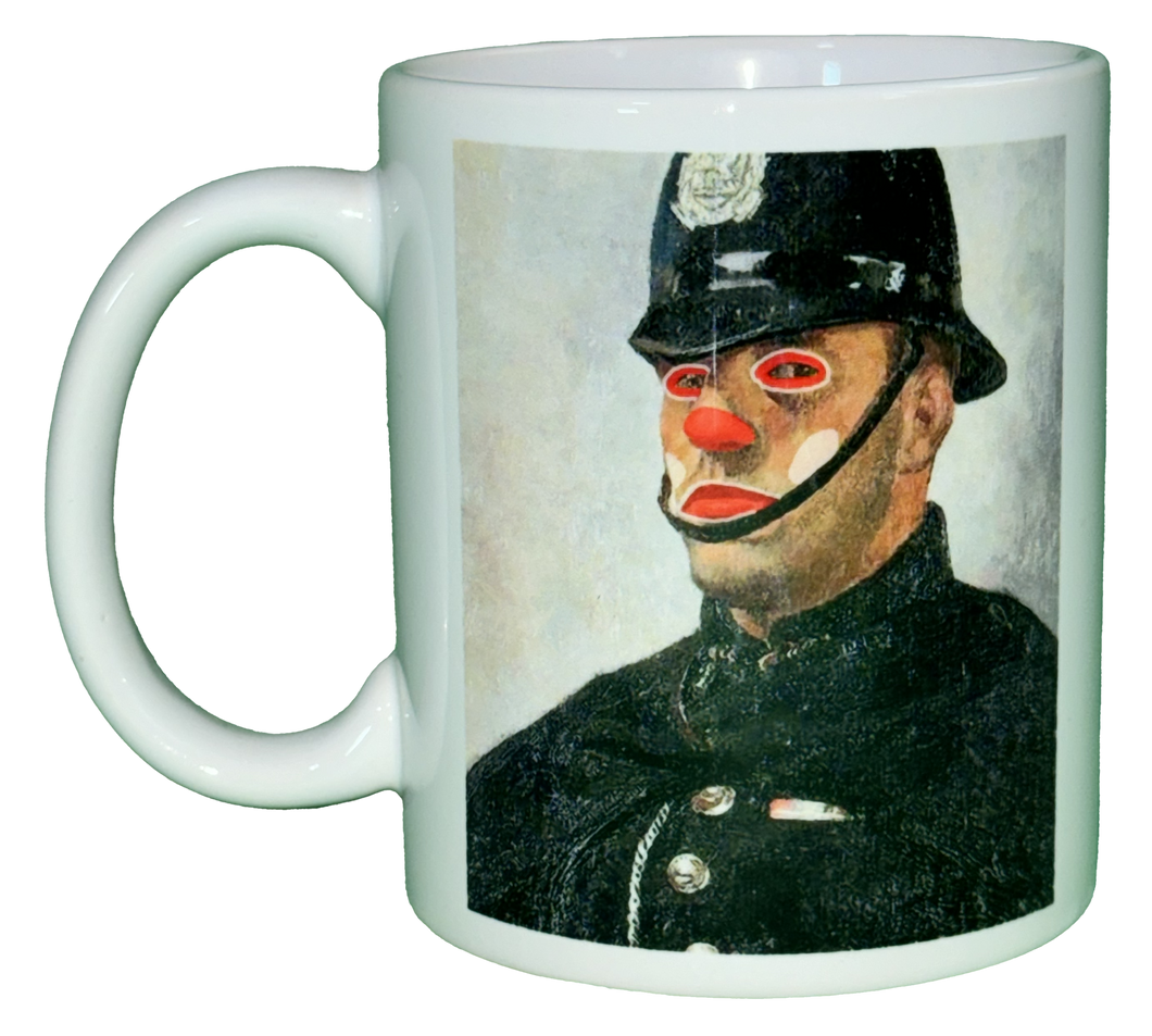 Classic Mug Policeman Clown