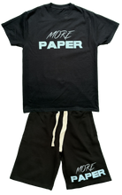 Load image into Gallery viewer, Charles T-Shirt and Shorts Set Black
