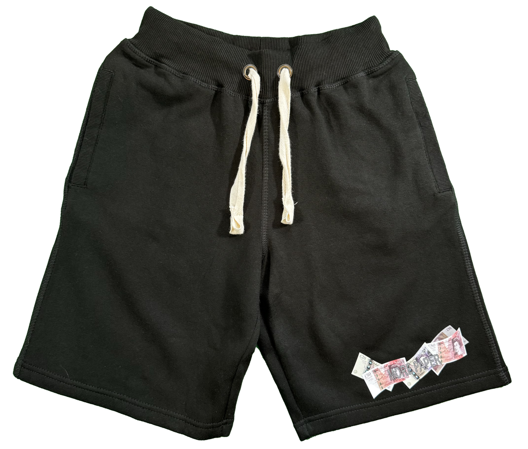 PaperBurger Shorts Black