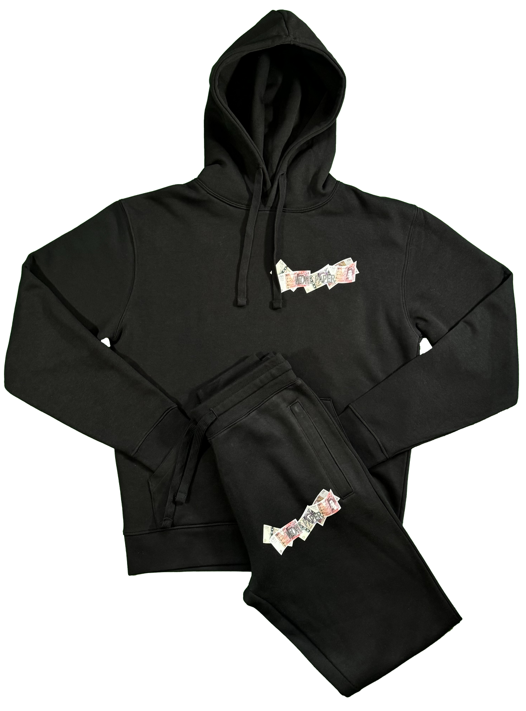 PaperBurger Tracksuit Black