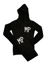 Load image into Gallery viewer, MP Cloud Black Tracksuit (Hoodie) Women&#39;s
