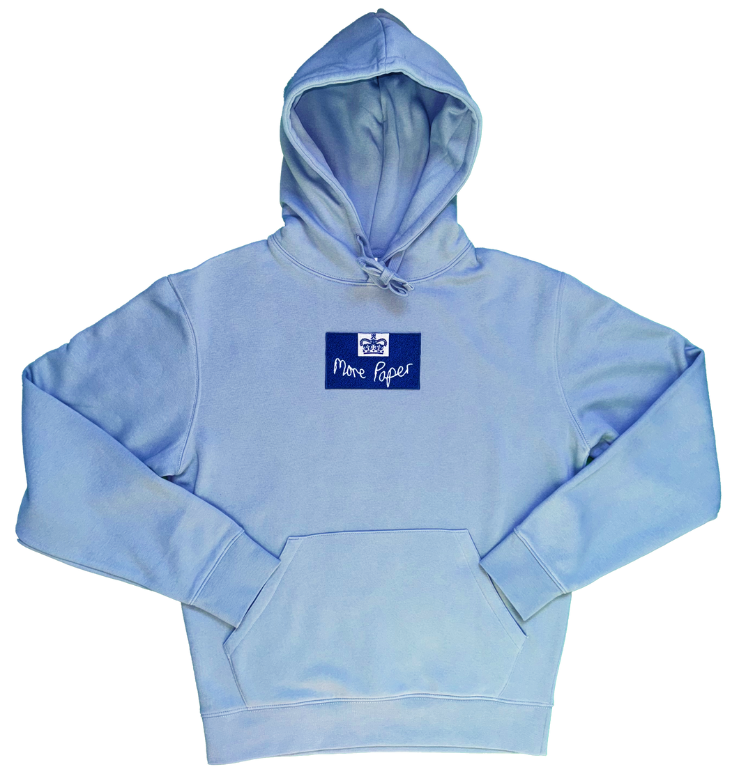 HMPaper Hoodie Light Blue