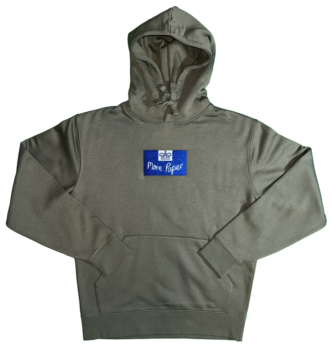 HMPaper Hoodie Olive Green