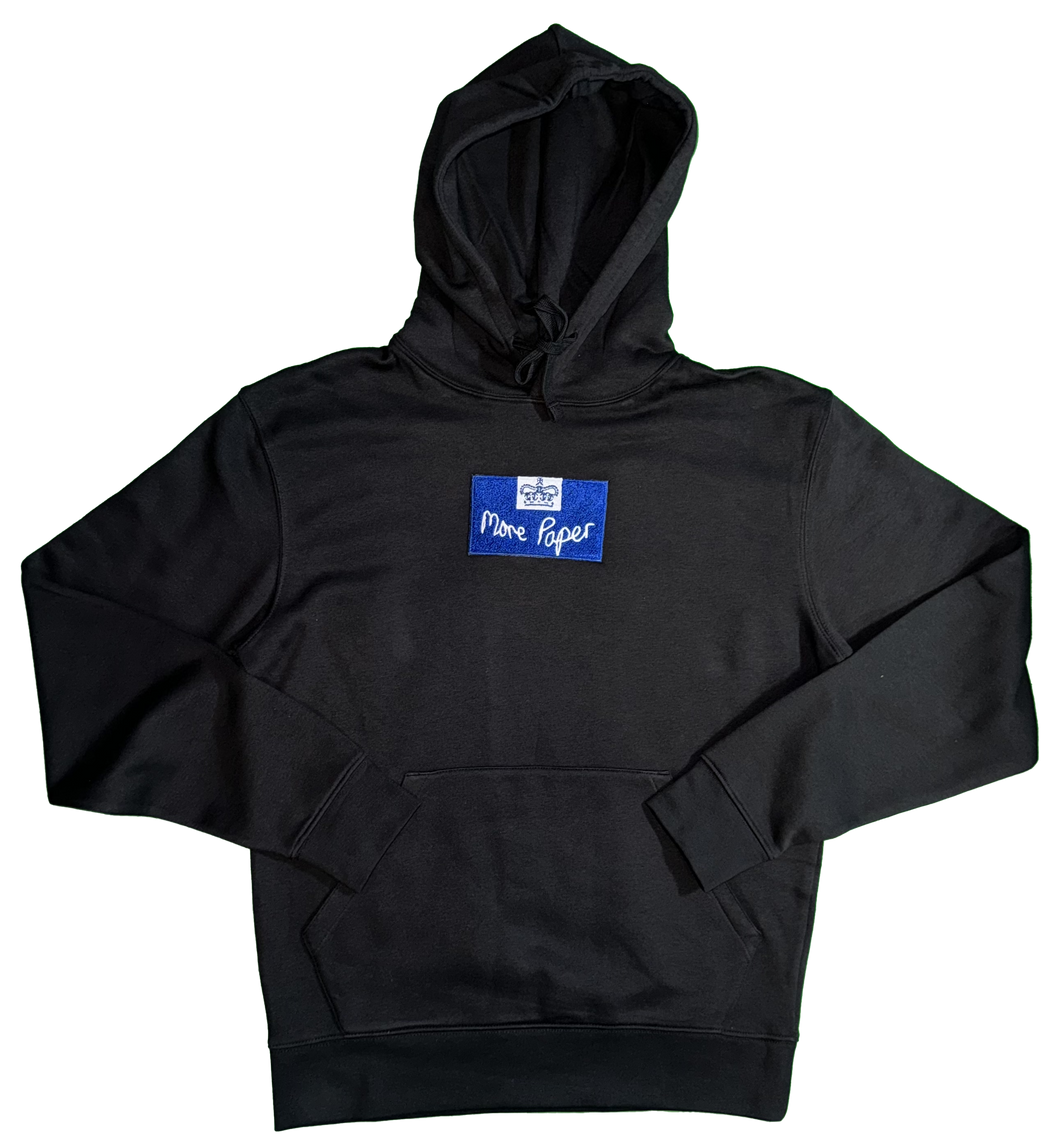 HMPaper Hoodie Black