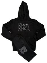 Load image into Gallery viewer, IWNC Tax Evasion Tracksuit Black
