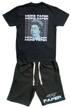 Load image into Gallery viewer, Essential Sky Blue T Shirt and Shorts Black
