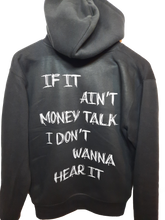 Load image into Gallery viewer, Money Talk Hoodie Black
