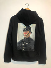 Load image into Gallery viewer, Policeman Clown Hoodie Black
