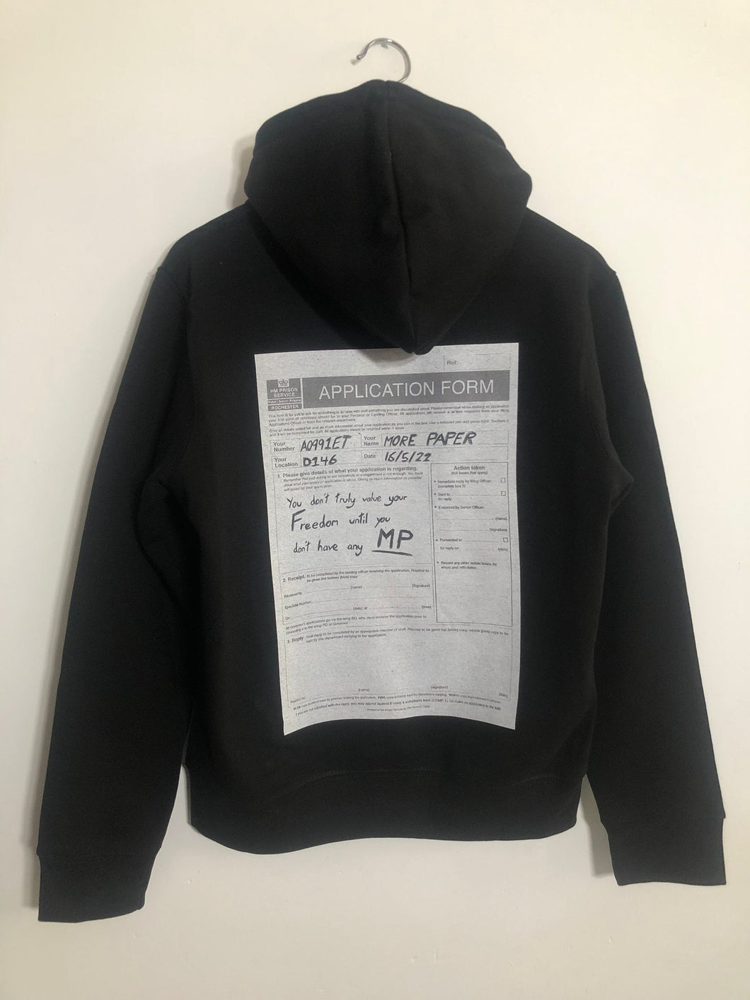 Application Hoodie Black